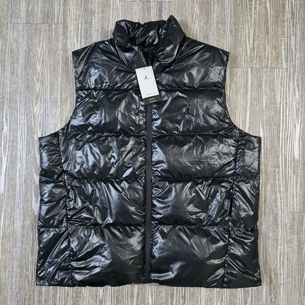 Nike Air Jordan Flight Therma-Fit Vest Gilet Down Fill Black XL-Tall FV7273-010